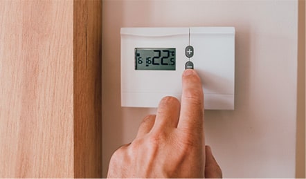 Réglage de thermostat