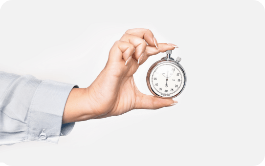 Main tenant un chronomètre